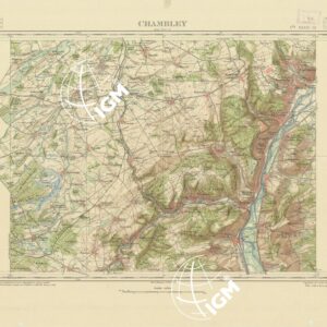 NOUVELLE CARTE DE FRANCE -  XXXIII 13 - CHAMBLEY