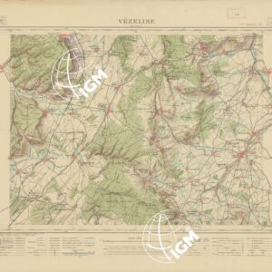 NOUVELLE CARTE DE FRANCE - XXXIII 16 - VEZELISE