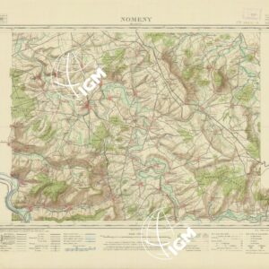 NOUVELLE CARTE DE FRANCE - XXXIV 14 - NOMENY