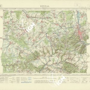 NOUVELLE CARTE DE FRANCE -  XXXIV 18 - EPINAL