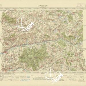 NOUVELLE CARTE DE FRANCE - XXXV 15 - PARROY