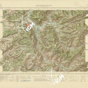 NOUVELLE CARTE DE FRANCE - XXXV 19 - REMIREMONT