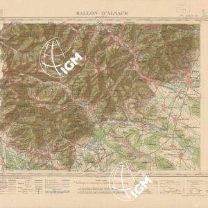 NOUVELLE CARTE DE FRANCE - XXXVI 20 - BALLON D'ALSACE