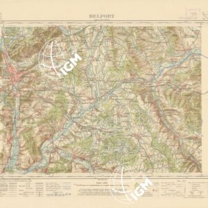 NOUVELLE CARTE DE FRANCE -  XXXVI 21 - BELFORT