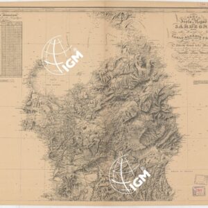 CARTA DELL'ISOLA E REGNO DI SARDEGNA - Foglio Nord