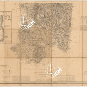 CARTA DELL'ISOLA E REGNO DI SARDEGNA - Foglio Sud