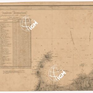 CARTA DELL'ISOLA E REGNO DI SARDEGNA - Foglio 1