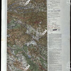 CARTA DELL'ITALIA SETTENTRIONALE E ZONE CONFINANTI - FOGLIO 6 LAIBACH