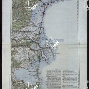 CARTA DELL'ITALIA SETTENTRIONALE E ZONE CONFINANTI - FOGLIO 10 VENEDIG