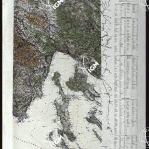 CARTA DELL'ITALIA SETTENTRIONALE E ZONE CONFINANTI - FOGLIO 12 POLA