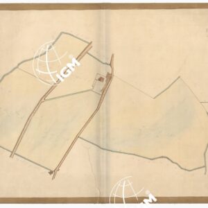 PICCOLA MAPPA DI UN FABBRICATO E TERRENI ANNESSI - PIEVE DI RIPOLI