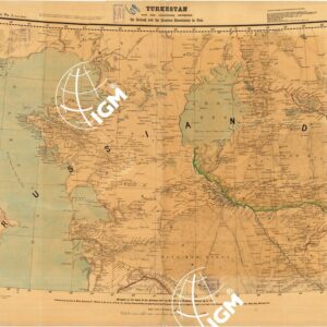 TURKESTAN AND THE COUNTRIES BETWEEN THE BRITISH AND THE RUSSIAN DOMINIONS IN ASIA