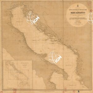 CARTA GENERALE DI NAVIGAZIONE NEL MARE ADRIATICO