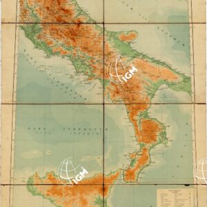 CARTA INTERNAZIONALE DELL'IMPERO ROMANO - FOGLIO K-33
