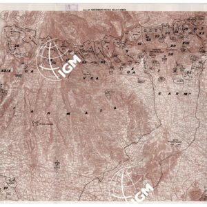 L'ESERCITO ITALIANO NELLA GRANDE GUERRA (1915-1918) - Carta n. 32: SCHIERAMENTO INIZIALE DELLA 6^ ARMATA