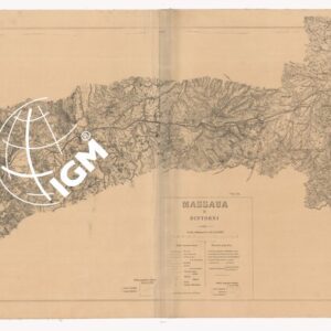 CARTA DELLA REGIONE COMPRESA FRA MASSAUA E SAATI - Saati-Dogali