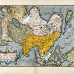 ASIAE EX CONATIBUS GEOGRAPHICIS ABRAH ORTELIIJ