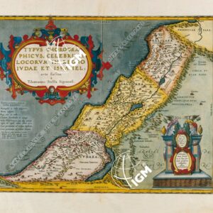 REGNO IUDAE EX CONATIBUS GEOGRAPHICIS ABRAH ORTELIIJ