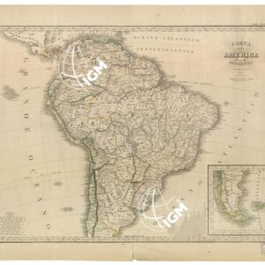 AMERICA - CARTA DELL'AMERICA SETTENTRIONALE - FOGLIO 2