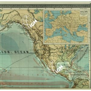 OCEANIA - SCHUL-WANDKARTE VON AUSTRALIEN UND POLYNESIEN - FOGLIO 2