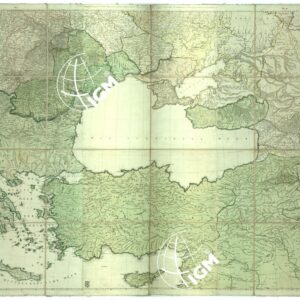 ASIA - PARTES CONFINES TRIUM MAGNORUM IMPERIORUM AUSTRIACI RUSSICI ET OSMANICI