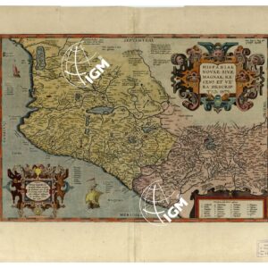 MESSICO - HISPANIAE SIVAE MAGNAE, RECENS ET VERA DESCRIPTIO