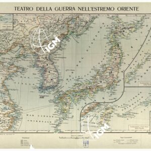 ASIA - TEATRO DELLA GUERRA NELL'ESTREMO ORIENTALE
