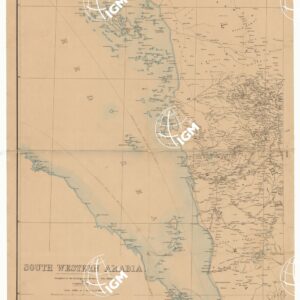 ARABIA - SOUTH WESTERN ARABIA - SHEET 1