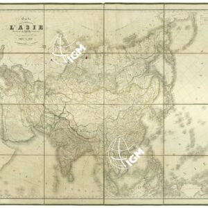 ASIA-CARTE GENERALI - CARTE ENCYPROTYPE DE L'ASIE - FOGLIO 4