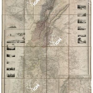 PALESTINA - KARTE VON SYRIEN DEN MANEN JACOTINS UND BURCKARTS - FOGLIO 1