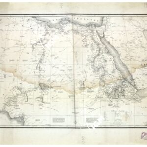 AFRICA - CARTE DE L'AFRIQUE SEPTENTRIONALE ETC...