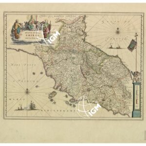 ITALIA - STATO DELLA CHIESA CON LA TOSCANA
