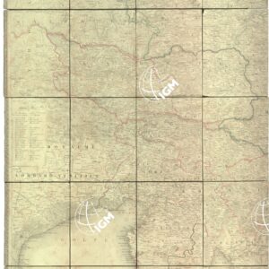 AUSTRIA - CARTE DU ROYAUME D'ILLIRIEN ET DU DUCHE' DE STIRIE etc...