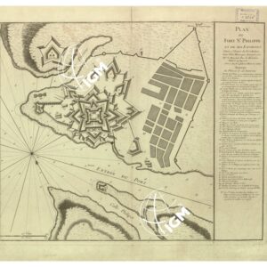 PLAN DU FORT ST. PHILIPPE ET DE SES ENVIRONS
