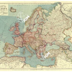 KARTE VON EUROPA
