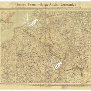 CARTA DELLA GUERRA FRANCO-ANGLO-GERMANICA