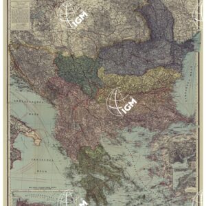 BALKANHALBINSEL - FOGLIO 1