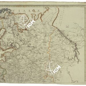 NOUVELLE CARTE GEOGRAPHIQUE ET DES POSTES DE L'EUROPE - FOGLIO 2