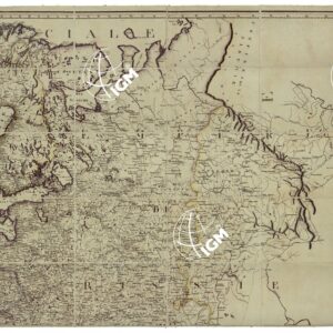 NOUVELLE CARTE GEOGRAPHIQUE ET DES POSTES DE L'EUROPE - FOGLIO 2