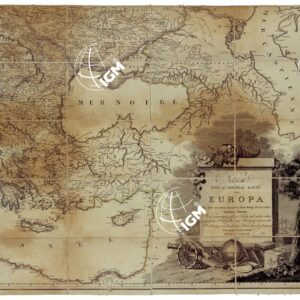 NOUVELLE CARTE GEOGRAPHIQUE ET DES POSTES DE L'EUROPE - FOGLIO 4