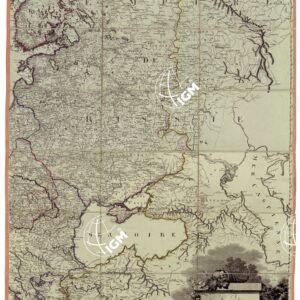 NOUVELLE CARTE GEOGRAPHIQUE ET DES POSTES DE L'EUROPE - FOGLIO 1