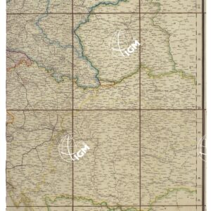 POST KARTE VON DEUTSCHLAND UND DER ANGRONZENDEN ETC...  - FOGLIO 2