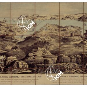 VEDUTE PANORAMICHE - PANORAMA DE LA DEFENSE EXTERIEURE DE SEBASTOPOL