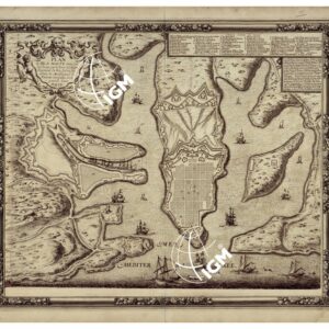 PLAN DE L'ISLE DE MALTHE