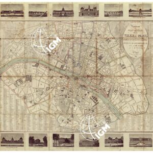 NOUVEAU PLAN ROUTIER DE LA VILLE DE PARIS