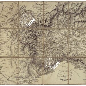 CARTA ROUTIER DES ALPES ET DU PIEMONTE