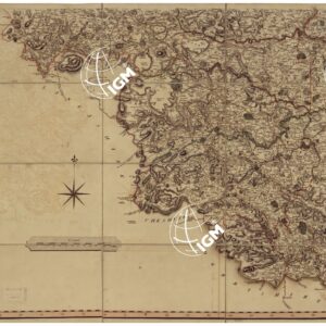 A NEW MAP OF YORKSHIRE DIVIDED INTO ITS RIDINGS AND SUBDIVIDED ETC... - FOGLIO 3