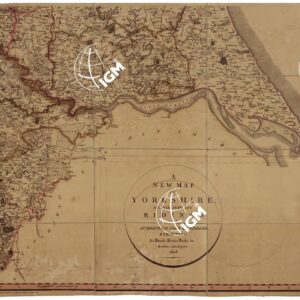 A NEW MAP OF YORKSHIRE DIVIDED INTO ITS RIDINGS AND SUBDIVIDED ETC... - FOGLIO 4