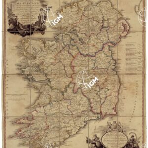 A NEW MAP OF IRELAND ETC...