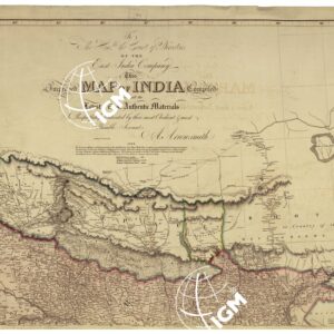 MAP OF INDIA - FOGLIO 3
